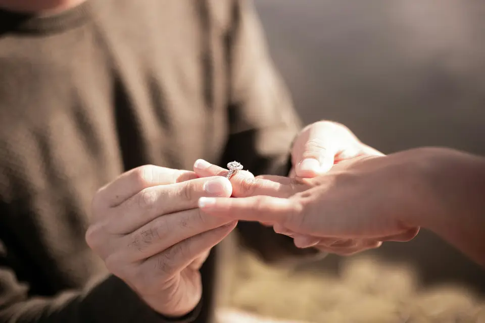 Proposal photography session